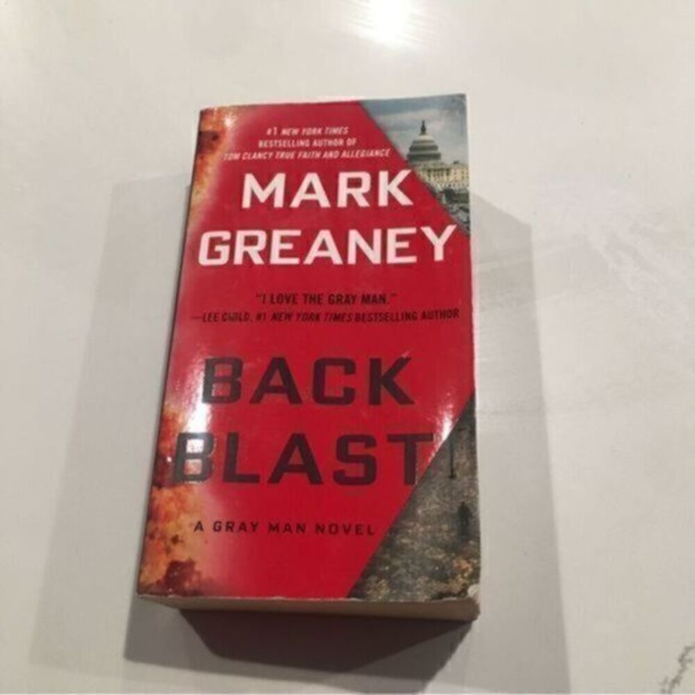 Back Blast Paperback Book By Mark Greaney